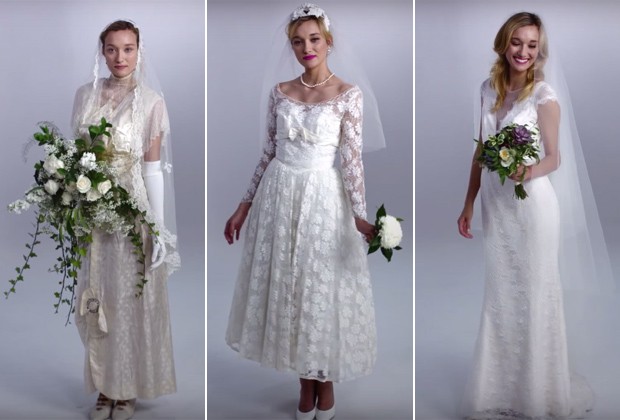 Vídeo revista MODE 100 anos de vestidos de noiva