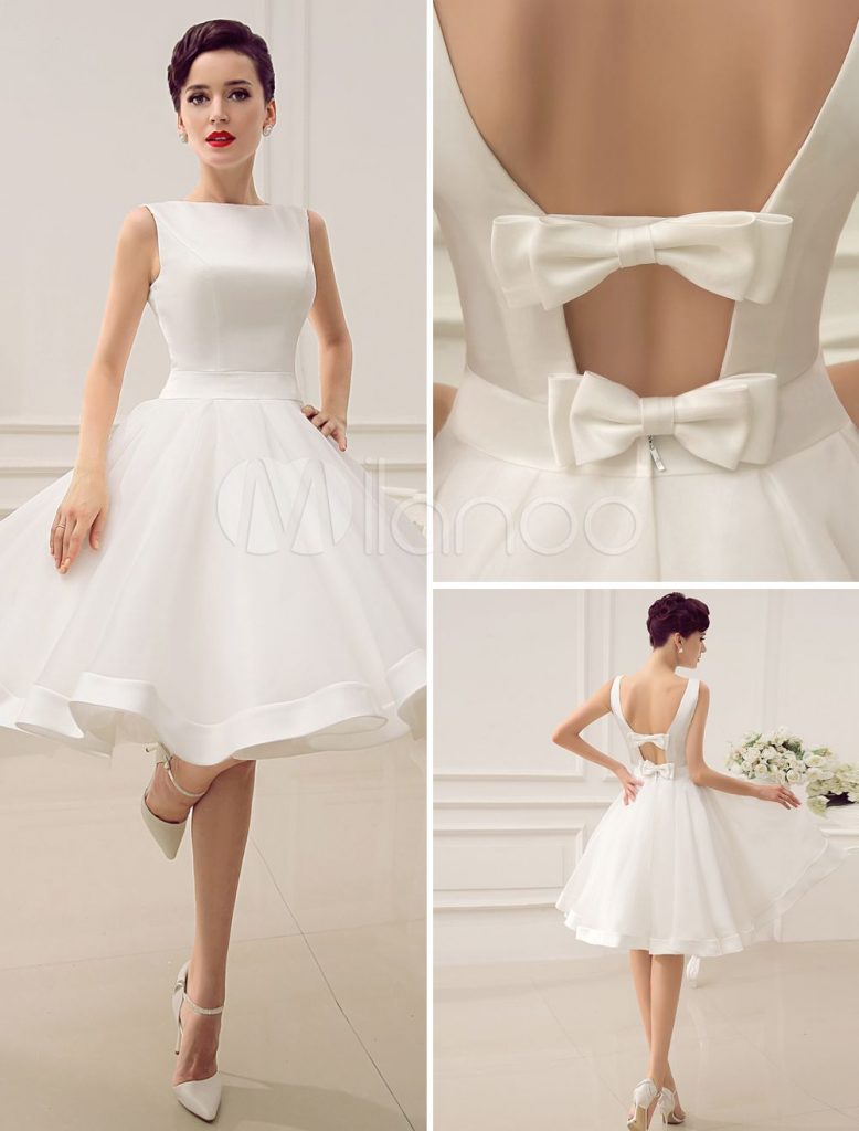 Vestido de noiva curto: 50 modelos de encantar
