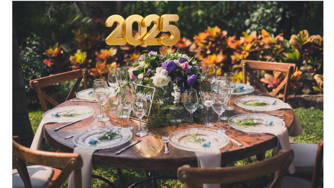 Prepare-se para as tendências que irão dominar os casamentos em 2025, com decoração personalizada e inovadora.
